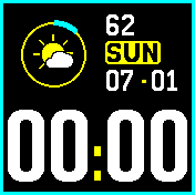 华米跃我Amazfit Bip手表表盘