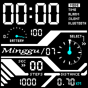 华米跃我Amazfit Bip手表表盘