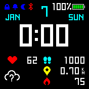 华米跃我Amazfit Bip手表表盘