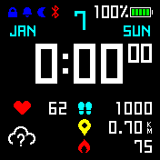 华米跃我Amazfit Bip手表表盘