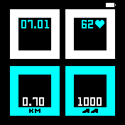 华米跃我Amazfit Bip手表表盘