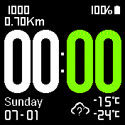 华米跃我Amazfit Bip手表表盘
