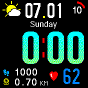 华米跃我Amazfit Bip手表表盘