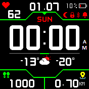华米跃我Amazfit Bip手表表盘