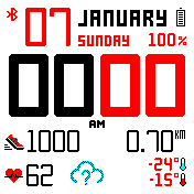 华米跃我Amazfit Bip手表表盘