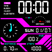 华米跃我Amazfit Bip手表表盘