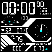 华米跃我Amazfit Bip手表表盘