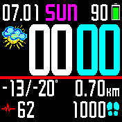 华米跃我Amazfit Bip手表表盘