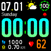 华米跃我Amazfit Bip手表表盘
