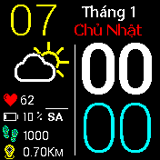 华米跃我Amazfit Bip手表表盘
