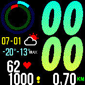 华米跃我Amazfit Bip手表表盘