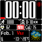 华米跃我Amazfit Bip手表表盘