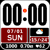 华米跃我Amazfit Bip手表表盘