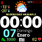 华米跃我Amazfit Bip手表表盘