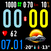 华米跃我Amazfit Bip手表表盘