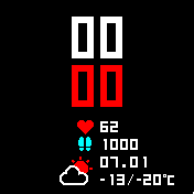 华米跃我Amazfit Bip手表表盘