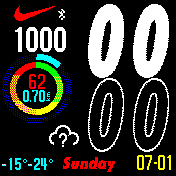 华米跃我Amazfit Bip手表表盘