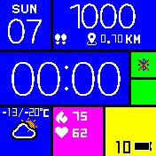 华米跃我Amazfit Bip手表表盘