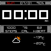 华米跃我Amazfit Bip手表表盘