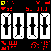 华米跃我Amazfit Bip手表表盘