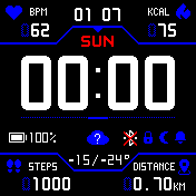 华米跃我Amazfit Bip手表表盘