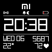 华米跃我Amazfit Bip手表表盘