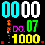 华米跃我Amazfit Bip手表表盘