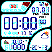 华米跃我Amazfit Bip手表表盘