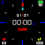 华米跃我Amazfit Bip手表表盘