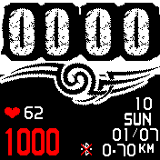 华米跃我Amazfit Bip手表表盘