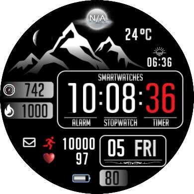 华为Huawei Watch GT/GT 2 46mm GT / GT 2 46mm手表表盘