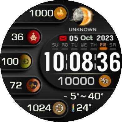 华为Huawei Watch GT/GT 2 46mm GT / GT 2 46mm手表表盘