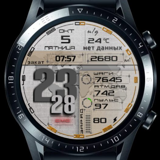 华为Huawei Watch GT/GT 2 46mm GT / GT 2 46mm手表表盘