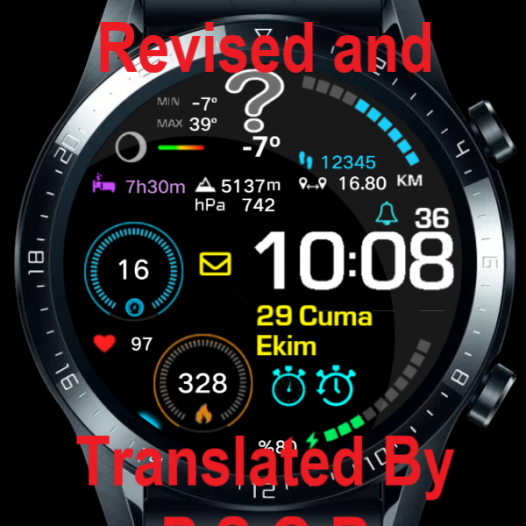 华为Huawei Watch GT/GT 2 46mm GT / GT 2 46mm手表表盘