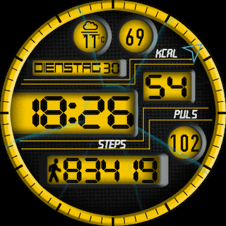 华为Huawei Watch GT/GT 2 46mm GT / GT 2 46mm手表表盘