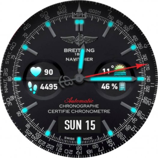 华为Huawei Watch GT/GT 2 46mm GT / GT 2 46mm手表表盘