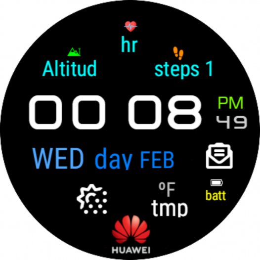 华为Huawei Watch GT 2 42mm手表表盘
