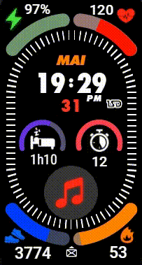 荣耀 Honor Band 6 手表表盘