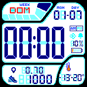 华米跃我Amazfit Bip手表表盘
