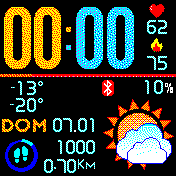 华米跃我Amazfit Bip手表表盘