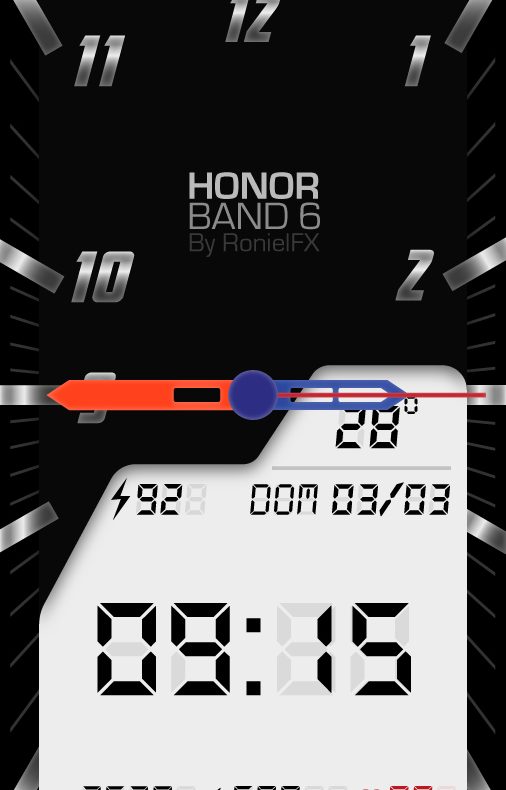 荣耀 Honor Band 6 手表表盘