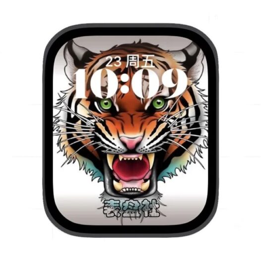虎头苹果手表iwatch壁纸人像表盘