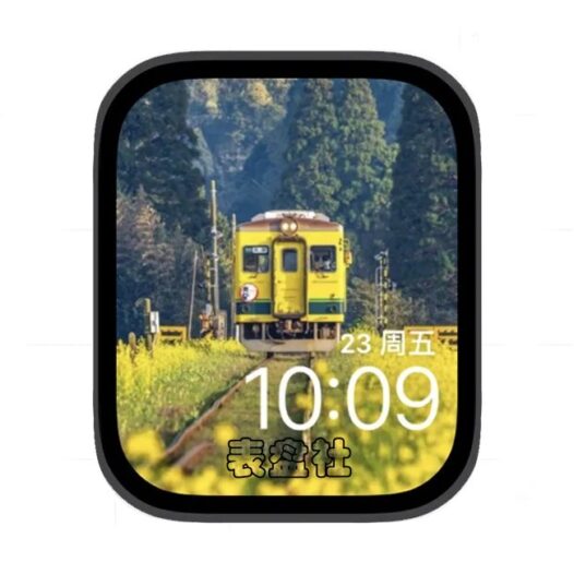 田园景色苹果手表iwatch壁纸表盘