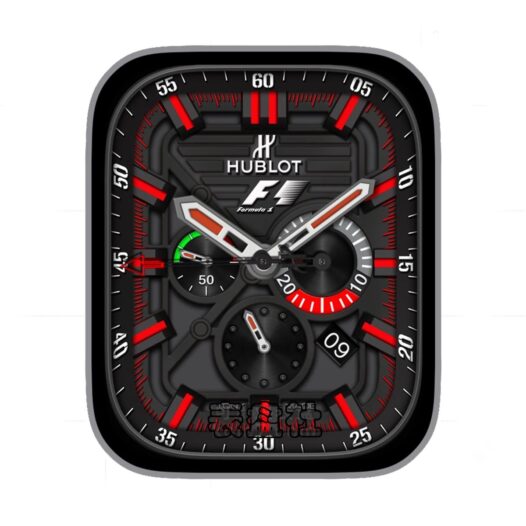 HUBLOT宇舶F1酷黑三盘式简约年历ultra专用表盘.clock&clock2 79227