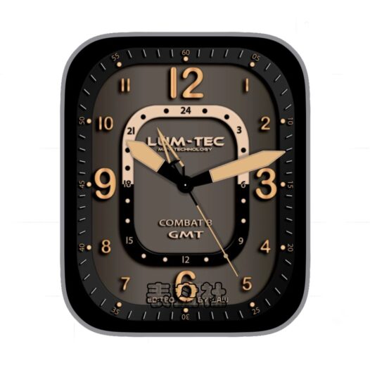 Lum-Tec灰黑简约数字ultra专用表盘.clock&clock2 79295