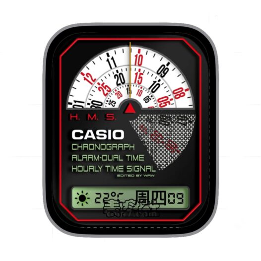 Casio卡西欧转盘数字ultra专用表盘.clock&clock2 79391