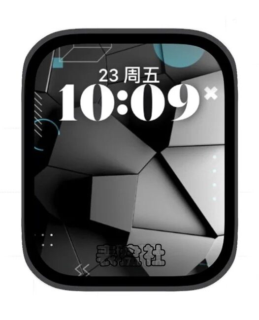 苹果手表iwatch壁纸人像表盘