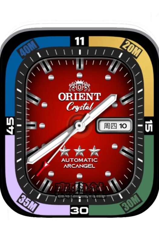 Orient东方双狮拼色Ultra专用表盘