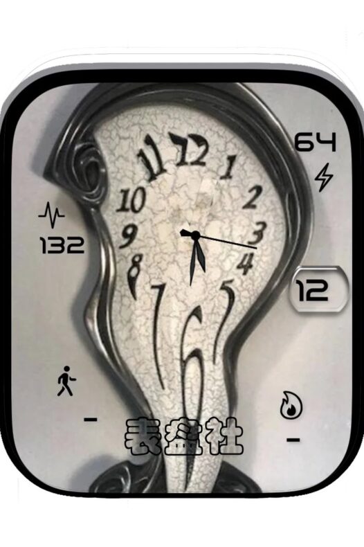 名画-记忆的永恒简约数字表盘