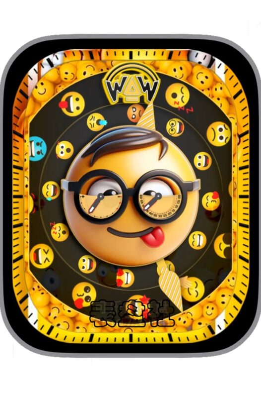 可爱表情包Ultra专用表盘.clock&clock2 78397